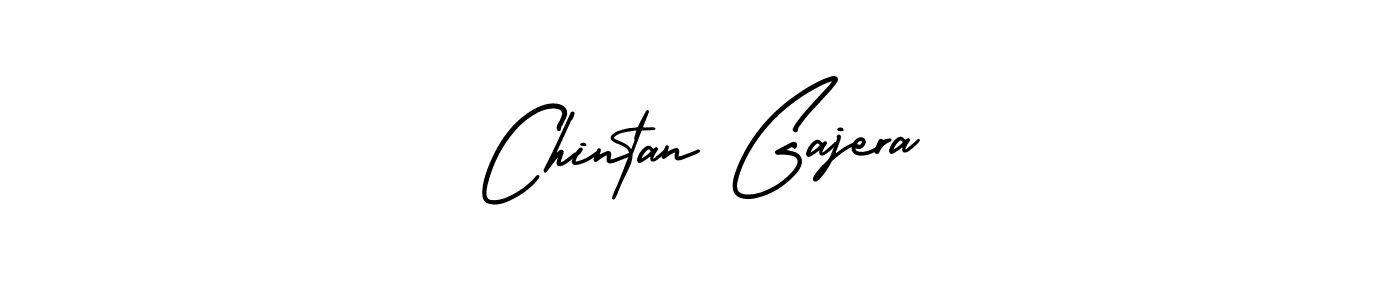 It looks lik you need a new signature style for name Chintan Gajera. Design unique handwritten (AmerikaSignatureDemo-Regular) signature with our free signature maker in just a few clicks. Chintan Gajera signature style 3 images and pictures png