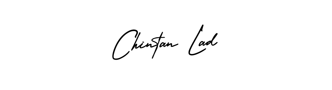 This is the best signature style for the Chintan Lad name. Also you like these signature font (AmerikaSignatureDemo-Regular). Mix name signature. Chintan Lad signature style 3 images and pictures png