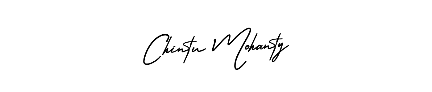 How to make Chintu Mohanty signature? AmerikaSignatureDemo-Regular is a professional autograph style. Create handwritten signature for Chintu Mohanty name. Chintu Mohanty signature style 3 images and pictures png