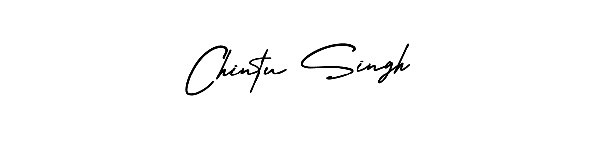 Make a beautiful signature design for name Chintu Singh. Use this online signature maker to create a handwritten signature for free. Chintu Singh signature style 3 images and pictures png
