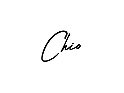 How to make Chio name signature. Use AmerikaSignatureDemo-Regular style for creating short signs online. This is the latest handwritten sign. Chio signature style 3 images and pictures png