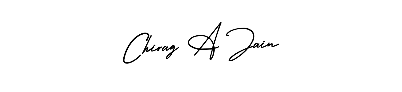 It looks lik you need a new signature style for name Chirag A Jain. Design unique handwritten (AmerikaSignatureDemo-Regular) signature with our free signature maker in just a few clicks. Chirag A Jain signature style 3 images and pictures png