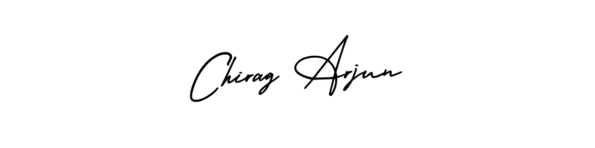 How to Draw Chirag Arjun signature style? AmerikaSignatureDemo-Regular is a latest design signature styles for name Chirag Arjun. Chirag Arjun signature style 3 images and pictures png