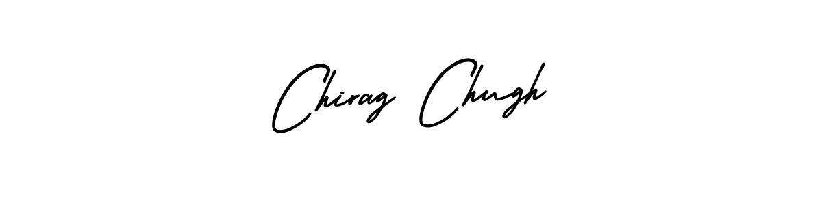 How to Draw Chirag Chugh signature style? AmerikaSignatureDemo-Regular is a latest design signature styles for name Chirag Chugh. Chirag Chugh signature style 3 images and pictures png