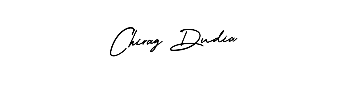 Chirag Dudia stylish signature style. Best Handwritten Sign (AmerikaSignatureDemo-Regular) for my name. Handwritten Signature Collection Ideas for my name Chirag Dudia. Chirag Dudia signature style 3 images and pictures png