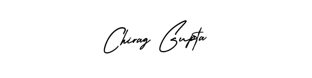 Create a beautiful signature design for name Chirag Gupta. With this signature (AmerikaSignatureDemo-Regular) fonts, you can make a handwritten signature for free. Chirag Gupta signature style 3 images and pictures png