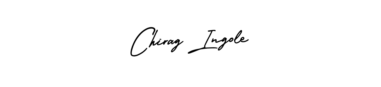 Create a beautiful signature design for name Chirag Ingole. With this signature (AmerikaSignatureDemo-Regular) fonts, you can make a handwritten signature for free. Chirag Ingole signature style 3 images and pictures png