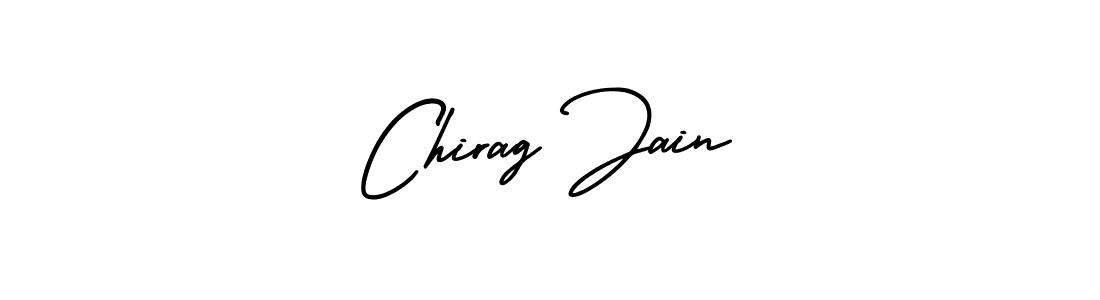 Design your own signature with our free online signature maker. With this signature software, you can create a handwritten (AmerikaSignatureDemo-Regular) signature for name Chirag Jain. Chirag Jain signature style 3 images and pictures png