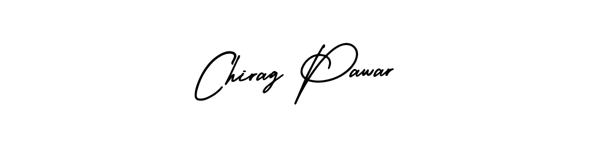 You should practise on your own different ways (AmerikaSignatureDemo-Regular) to write your name (Chirag Pawar) in signature. don't let someone else do it for you. Chirag Pawar signature style 3 images and pictures png