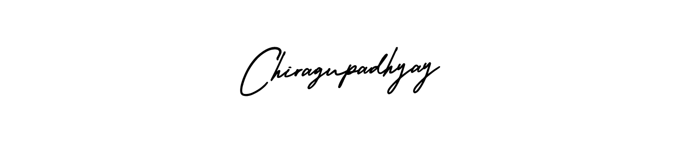 Chiragupadhyay stylish signature style. Best Handwritten Sign (AmerikaSignatureDemo-Regular) for my name. Handwritten Signature Collection Ideas for my name Chiragupadhyay. Chiragupadhyay signature style 3 images and pictures png