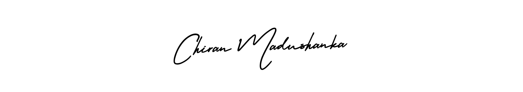 How to Draw Chiran Madushanka signature style? AmerikaSignatureDemo-Regular is a latest design signature styles for name Chiran Madushanka. Chiran Madushanka signature style 3 images and pictures png