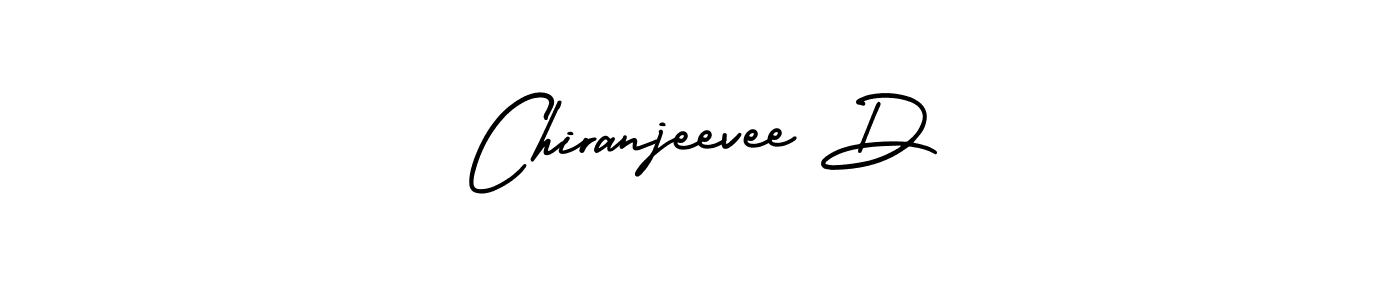 Create a beautiful signature design for name Chiranjeevee D. With this signature (AmerikaSignatureDemo-Regular) fonts, you can make a handwritten signature for free. Chiranjeevee D signature style 3 images and pictures png
