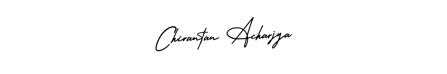 if you are searching for the best signature style for your name Chirantan Acharjya. so please give up your signature search. here we have designed multiple signature styles  using AmerikaSignatureDemo-Regular. Chirantan Acharjya signature style 3 images and pictures png