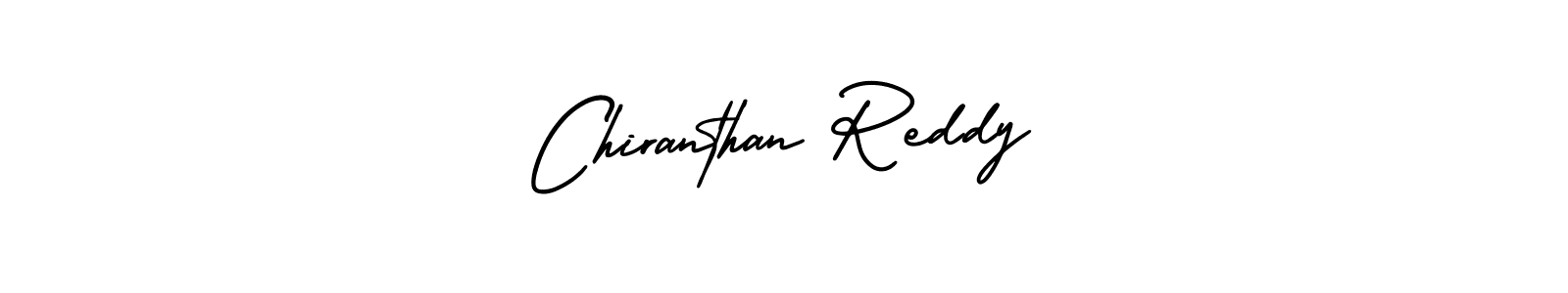 How to make Chiranthan Reddy signature? AmerikaSignatureDemo-Regular is a professional autograph style. Create handwritten signature for Chiranthan Reddy name. Chiranthan Reddy signature style 3 images and pictures png