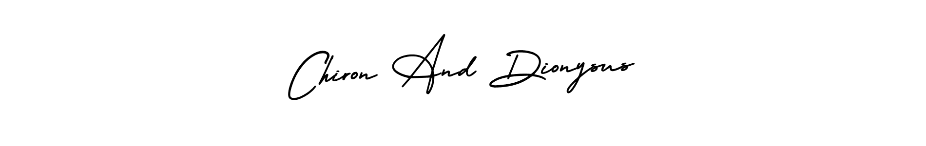 It looks lik you need a new signature style for name Chiron And Dionysus. Design unique handwritten (AmerikaSignatureDemo-Regular) signature with our free signature maker in just a few clicks. Chiron And Dionysus signature style 3 images and pictures png