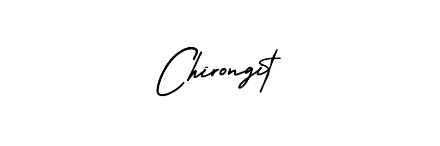 Create a beautiful signature design for name Chirongit. With this signature (AmerikaSignatureDemo-Regular) fonts, you can make a handwritten signature for free. Chirongit signature style 3 images and pictures png