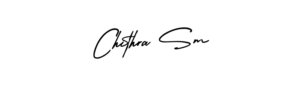 Make a beautiful signature design for name Chithra Sm. Use this online signature maker to create a handwritten signature for free. Chithra Sm signature style 3 images and pictures png