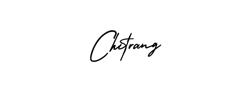 Design your own signature with our free online signature maker. With this signature software, you can create a handwritten (AmerikaSignatureDemo-Regular) signature for name Chitrang. Chitrang signature style 3 images and pictures png