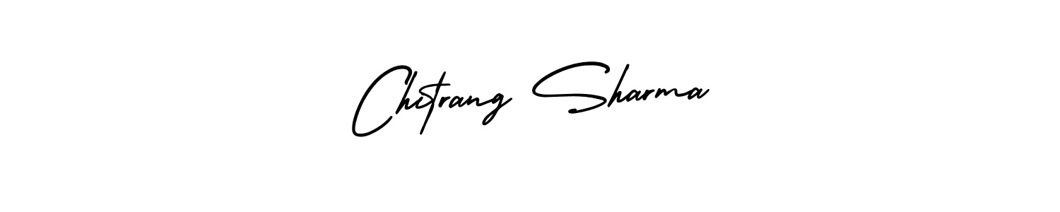 Make a short Chitrang Sharma signature style. Manage your documents anywhere anytime using AmerikaSignatureDemo-Regular. Create and add eSignatures, submit forms, share and send files easily. Chitrang Sharma signature style 3 images and pictures png