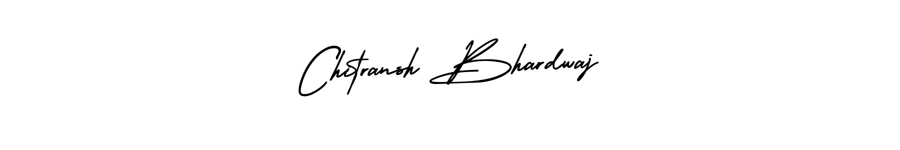 You should practise on your own different ways (AmerikaSignatureDemo-Regular) to write your name (Chitransh Bhardwaj) in signature. don't let someone else do it for you. Chitransh Bhardwaj signature style 3 images and pictures png