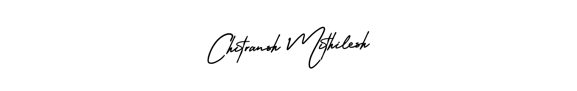 Also we have Chitransh Mithilesh name is the best signature style. Create professional handwritten signature collection using AmerikaSignatureDemo-Regular autograph style. Chitransh Mithilesh signature style 3 images and pictures png