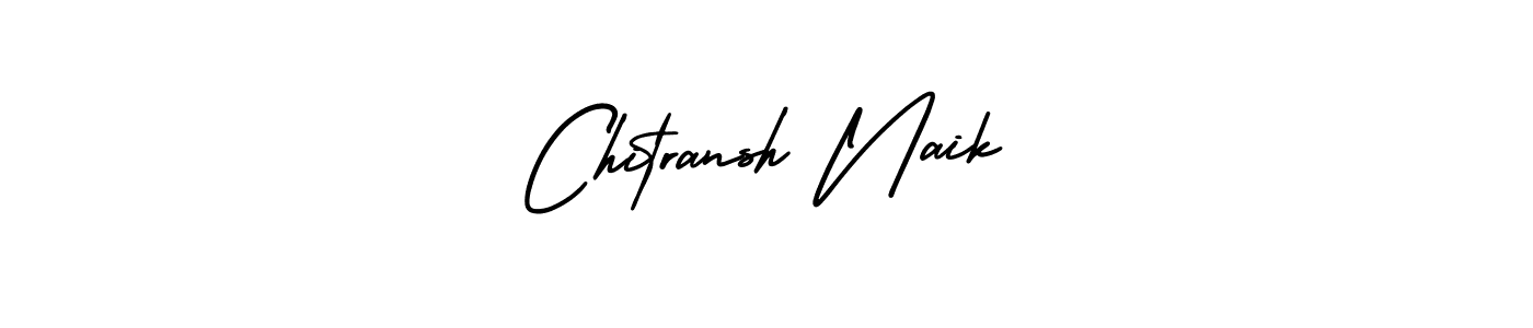 This is the best signature style for the Chitransh Naik name. Also you like these signature font (AmerikaSignatureDemo-Regular). Mix name signature. Chitransh Naik signature style 3 images and pictures png