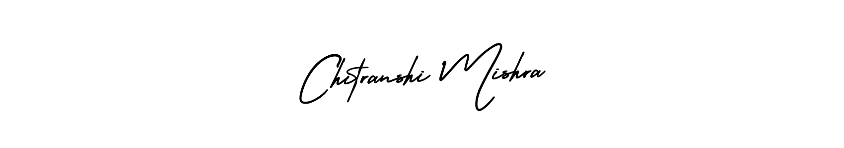 It looks lik you need a new signature style for name Chitranshi Mishra. Design unique handwritten (AmerikaSignatureDemo-Regular) signature with our free signature maker in just a few clicks. Chitranshi Mishra signature style 3 images and pictures png