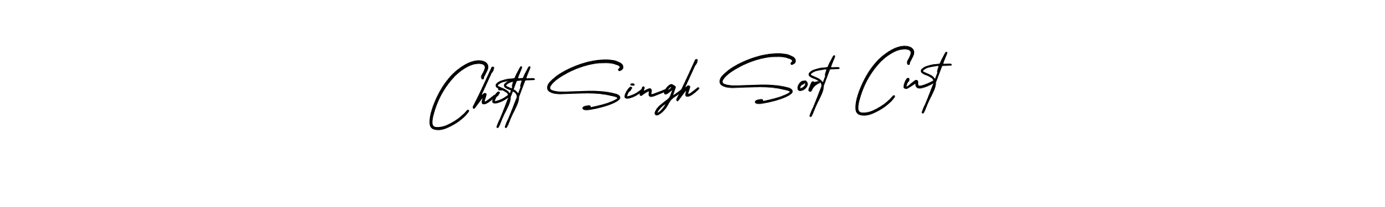 Also You can easily find your signature by using the search form. We will create Chitt Singh Sort Cut name handwritten signature images for you free of cost using AmerikaSignatureDemo-Regular sign style. Chitt Singh Sort Cut signature style 3 images and pictures png