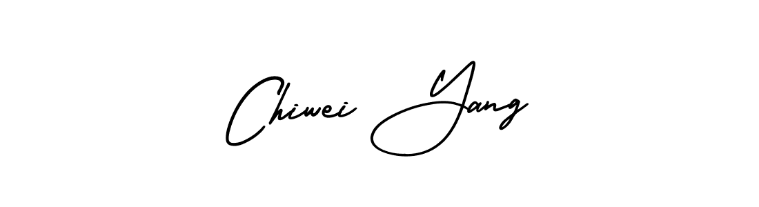 Best and Professional Signature Style for Chiwei Yang. AmerikaSignatureDemo-Regular Best Signature Style Collection. Chiwei Yang signature style 3 images and pictures png