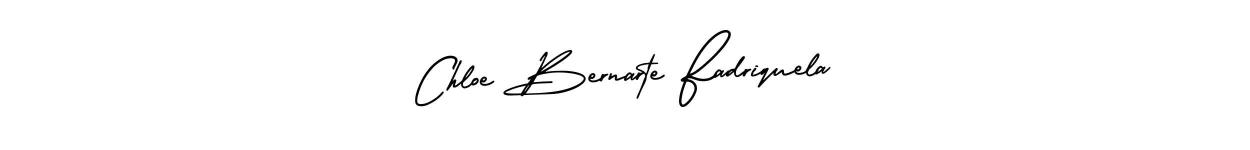 How to make Chloe Bernarte Fadriquela name signature. Use AmerikaSignatureDemo-Regular style for creating short signs online. This is the latest handwritten sign. Chloe Bernarte Fadriquela signature style 3 images and pictures png