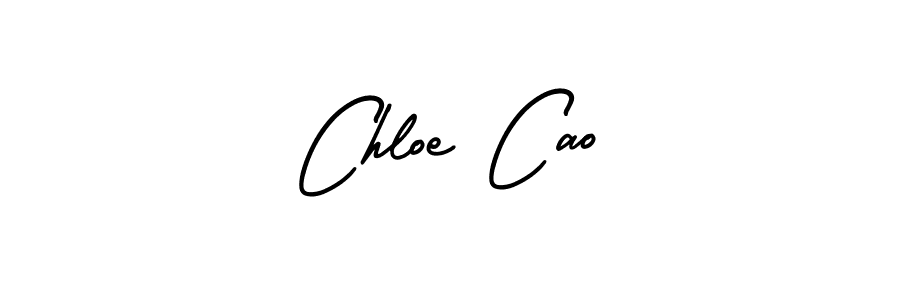 AmerikaSignatureDemo-Regular is a professional signature style that is perfect for those who want to add a touch of class to their signature. It is also a great choice for those who want to make their signature more unique. Get Chloe Cao name to fancy signature for free. Chloe Cao signature style 3 images and pictures png