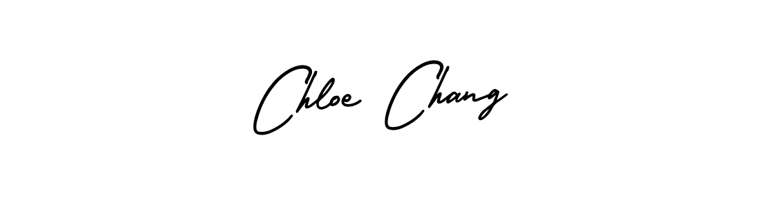 Create a beautiful signature design for name Chloe Chang. With this signature (AmerikaSignatureDemo-Regular) fonts, you can make a handwritten signature for free. Chloe Chang signature style 3 images and pictures png