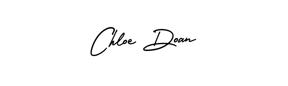 Use a signature maker to create a handwritten signature online. With this signature software, you can design (AmerikaSignatureDemo-Regular) your own signature for name Chloe Doan. Chloe Doan signature style 3 images and pictures png
