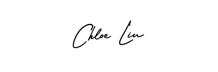 Design your own signature with our free online signature maker. With this signature software, you can create a handwritten (AmerikaSignatureDemo-Regular) signature for name Chloe Liu. Chloe Liu signature style 3 images and pictures png