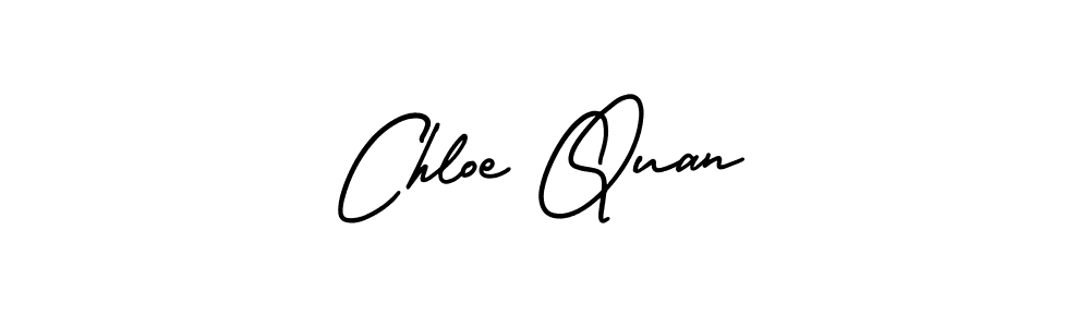 Best and Professional Signature Style for Chloe Quan. AmerikaSignatureDemo-Regular Best Signature Style Collection. Chloe Quan signature style 3 images and pictures png