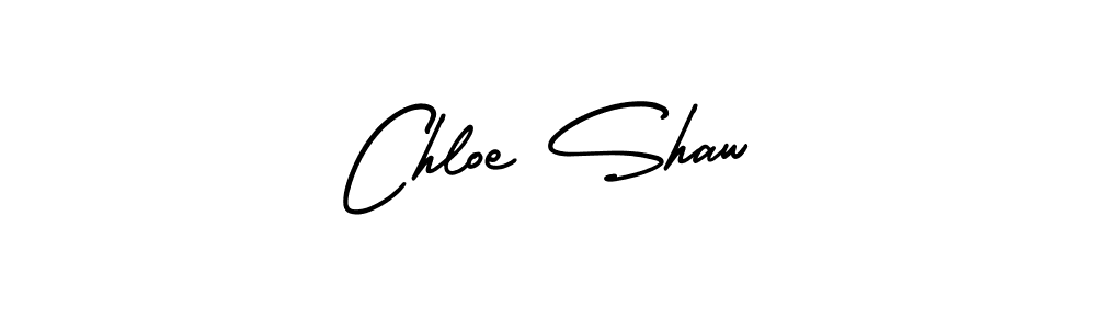 Make a beautiful signature design for name Chloe Shaw. With this signature (AmerikaSignatureDemo-Regular) style, you can create a handwritten signature for free. Chloe Shaw signature style 3 images and pictures png