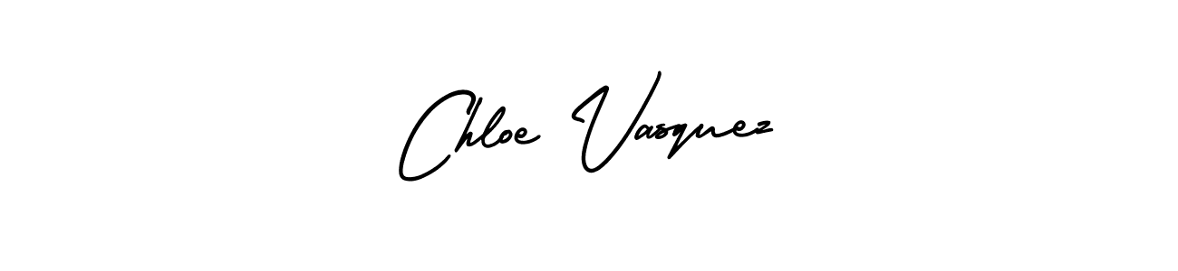Use a signature maker to create a handwritten signature online. With this signature software, you can design (AmerikaSignatureDemo-Regular) your own signature for name Chloe Vasquez. Chloe Vasquez signature style 3 images and pictures png