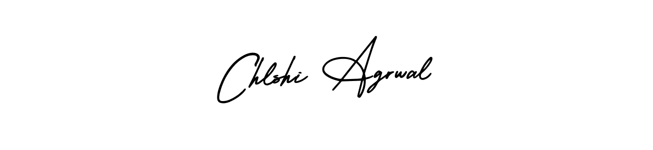 Chlshi Agrwal stylish signature style. Best Handwritten Sign (AmerikaSignatureDemo-Regular) for my name. Handwritten Signature Collection Ideas for my name Chlshi Agrwal. Chlshi Agrwal signature style 3 images and pictures png