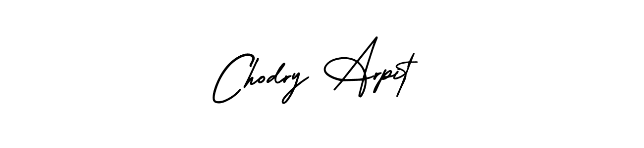 if you are searching for the best signature style for your name Chodry Arpit . so please give up your signature search. here we have designed multiple signature styles  using AmerikaSignatureDemo-Regular. Chodry Arpit  signature style 3 images and pictures png