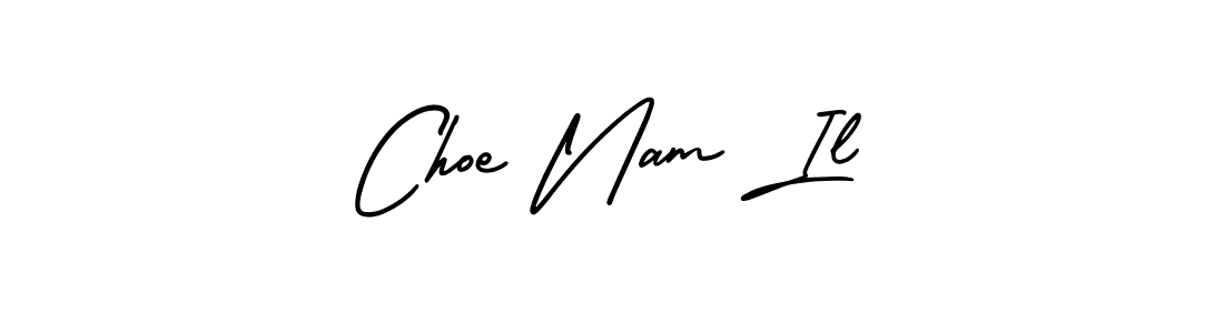 AmerikaSignatureDemo-Regular is a professional signature style that is perfect for those who want to add a touch of class to their signature. It is also a great choice for those who want to make their signature more unique. Get Choe Nam Il name to fancy signature for free. Choe Nam Il signature style 3 images and pictures png