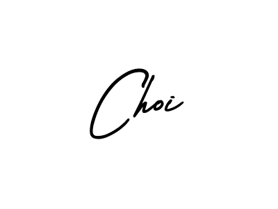 How to make Choi name signature. Use AmerikaSignatureDemo-Regular style for creating short signs online. This is the latest handwritten sign. Choi signature style 3 images and pictures png