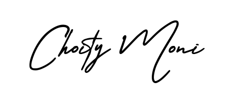 Create your official email sign-off with Choity Moni name in AmerikaSignatureDemo-Regular style. Crisp, clean, and perfectly legible across all screens. Choity Moni signature style 3 images and pictures png