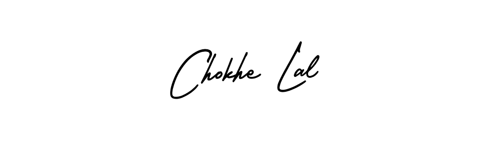 if you are searching for the best signature style for your name Chokhe Lal. so please give up your signature search. here we have designed multiple signature styles  using AmerikaSignatureDemo-Regular. Chokhe Lal signature style 3 images and pictures png