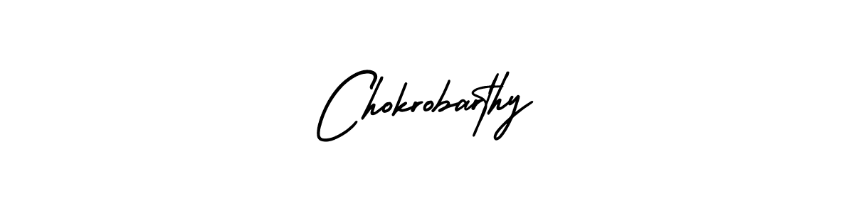 Best and Professional Signature Style for Chokrobarthy. AmerikaSignatureDemo-Regular Best Signature Style Collection. Chokrobarthy signature style 3 images and pictures png