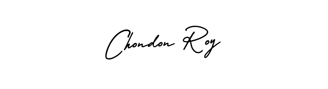 Similarly AmerikaSignatureDemo-Regular is the best handwritten signature design. Signature creator online .You can use it as an online autograph creator for name Chondon Roy. Chondon Roy signature style 3 images and pictures png