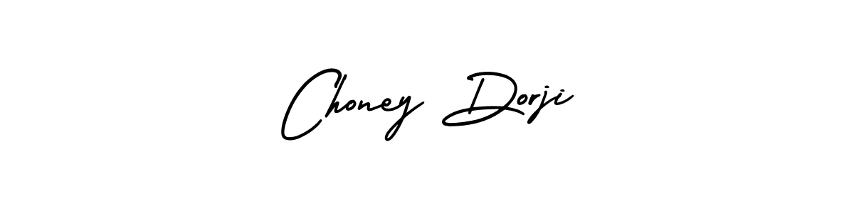 How to Draw Choney Dorji signature style? AmerikaSignatureDemo-Regular is a latest design signature styles for name Choney Dorji. Choney Dorji signature style 3 images and pictures png