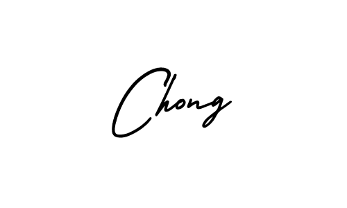 Make a beautiful signature design for name Chong. With this signature (AmerikaSignatureDemo-Regular) style, you can create a handwritten signature for free. Chong signature style 3 images and pictures png