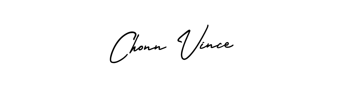 Design your own signature with our free online signature maker. With this signature software, you can create a handwritten (AmerikaSignatureDemo-Regular) signature for name Chonn Vince. Chonn Vince signature style 3 images and pictures png