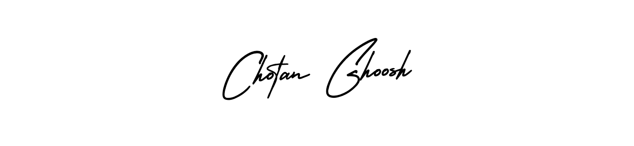Design your own signature with our free online signature maker. With this signature software, you can create a handwritten (AmerikaSignatureDemo-Regular) signature for name Chotan Ghoosh. Chotan Ghoosh signature style 3 images and pictures png