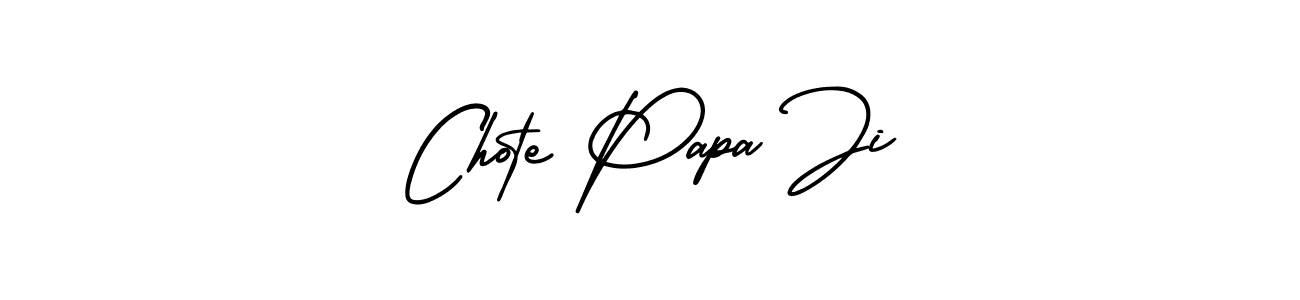 Also we have Chote Papa Ji name is the best signature style. Create professional handwritten signature collection using AmerikaSignatureDemo-Regular autograph style. Chote Papa Ji signature style 3 images and pictures png